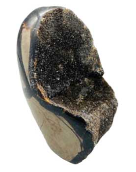 Jasper, Septarian w/ Druse
