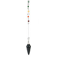 Bloodstone 7 Chakra pendulum