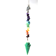Malachite & Tree Chakra pendulum