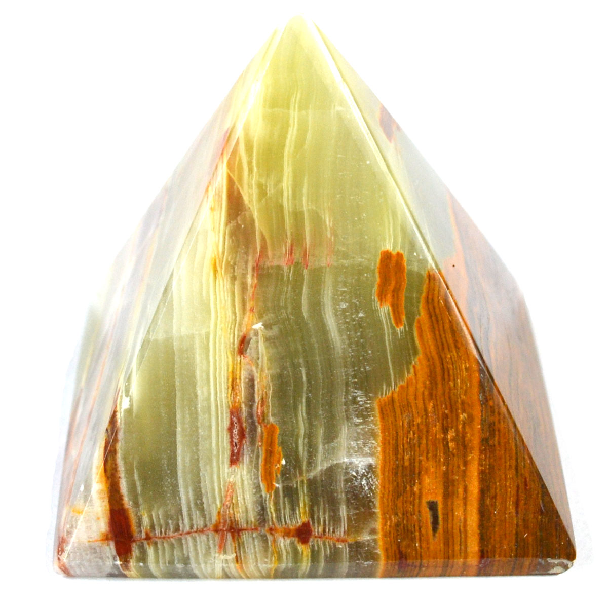 45-50mm Green Onyx pyramid