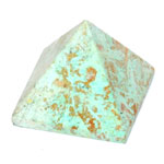 25-30mm Turquoise pyramid