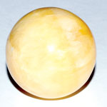 40mm Calcite, Yellow sphere