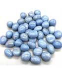 1 lb Angelite tumbled stones
