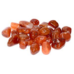 1 lb Carnelian (EX quality) tumbled stones (15-40mm)
