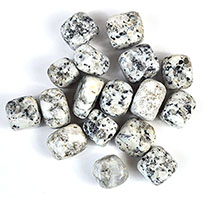 1 lb Jasper, Dalmation tumbled stones