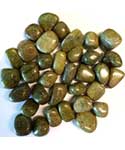 1 lb Epidote tumbled stones