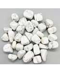 1 lb Howlite, White tumbled stones