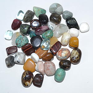 1 lb Mixed tumbled stones