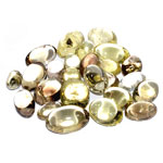 1 lb Quartz, Lemon tumbled stones (15-40mm)