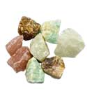 1 lb Mixed Calcite untumbled stones