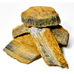 1 lb Tiger Eye, Blue untumbled