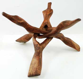 3-Legged Cobra Wooden stand 8