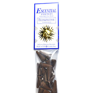 16/pk Frankincense  escential essences incense cones