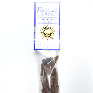 16/pk Palo Santo escential essences incense cones