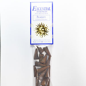 16/pk Prosperity escential essences incense cones
