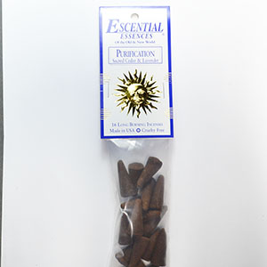16/pk Purification escential essences incense cones