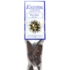 16/pk Venus Rose escential essences incense cones