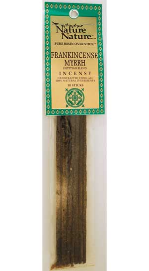 Frankincense & Myrrh Egyptian Blend stick 10 pack nature nature