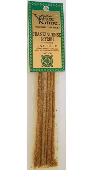Frankincense & Myrrh Greek Blend stick 10 pack nature nature