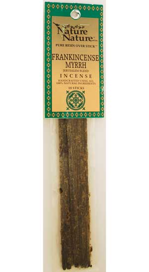 Frankincense & Myrrh Jerusalem Blend stick 10 pack nature nature