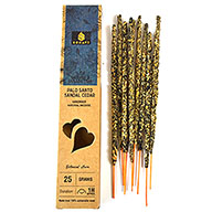 25gm Palo Santo, Sandal, Cedar incense stick sonavi