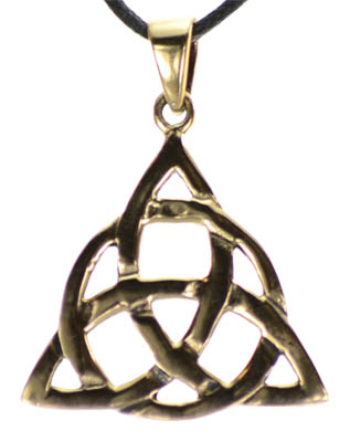 Bronze Triquetra  Pendant