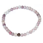 4mm Ruby jade bracelet