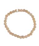 4-8mm Quartz, Strawberry bracelet