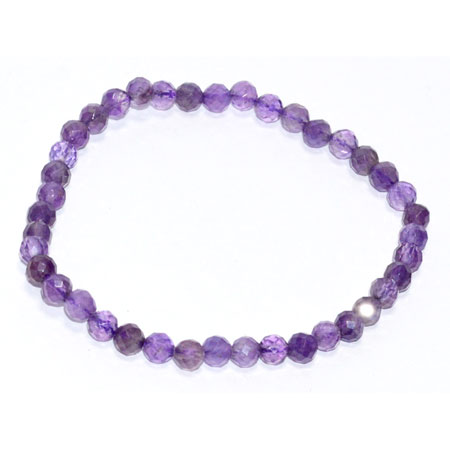 4mm Amethyst faceted