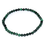 4mm Aventurine,Green faceted bracelet