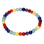 4mm Chakra bracelet (kids size)