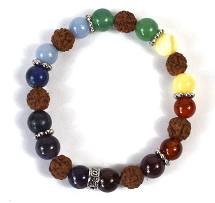 8mm 7 Chakra Rudraksha