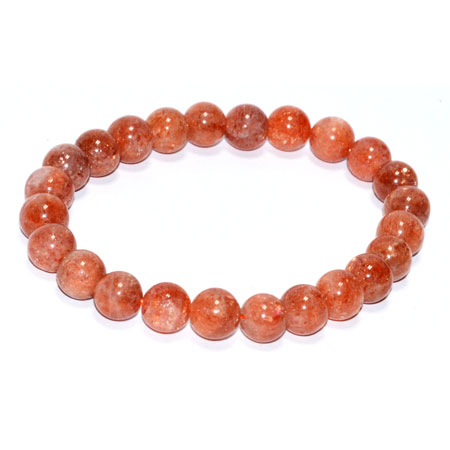 7-8mm Sunstone bracelet