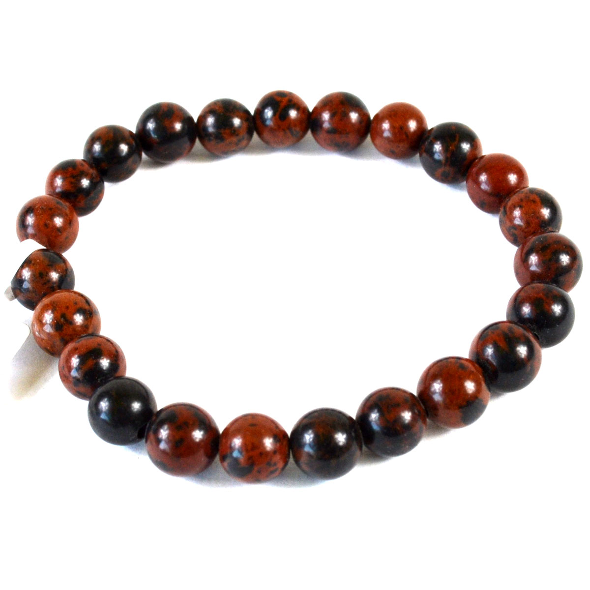 8mm Mahogany Obsidian bracelet