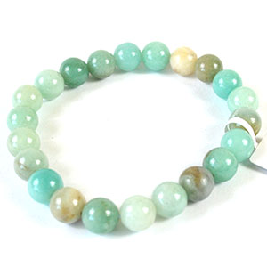 8mm Amazonite, Mixed bracelet