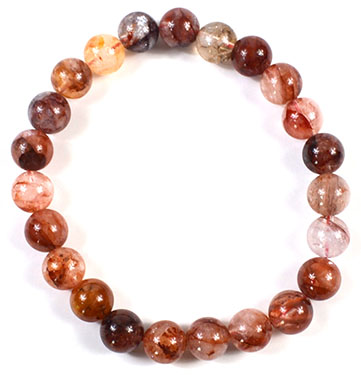 6-8mm Fire Quartz, Himalayan Crystal