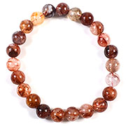 6-8mm Fire Quartz, Himalayan Crystal