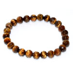 8mm Tiger Eye faceted bracelet