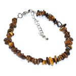 Tiger Eye chip bracelet
