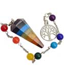 Chakra pendulum bracelet