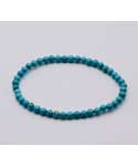 4mm Turquoise stretch bracelet