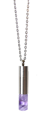 Amethyst chamber W/ chain