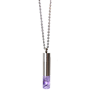 Amethyst chamber W/ chain