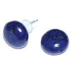 Lapis stud earrings