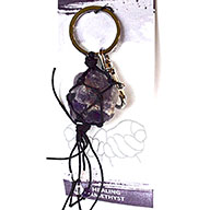 Healing/ Amethyst keychain