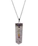 Rose Quartz Chakra necklace