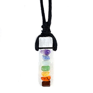 Chakra W/ cord necklace
