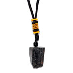Tourmaline, Black W/ cord necklace