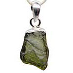 Moldavite pendant