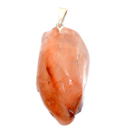 Quartz, Amphibole pendant